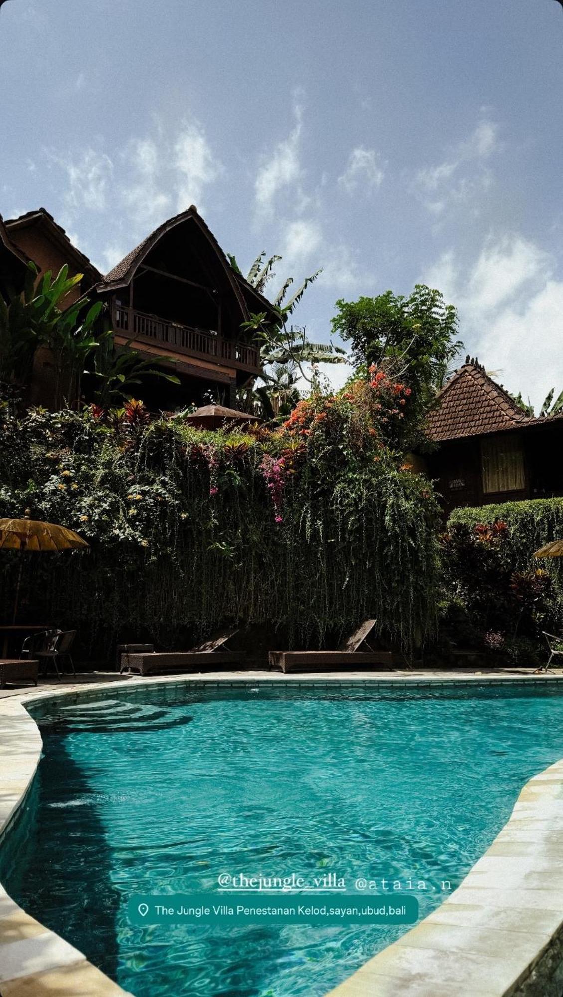 The Jungle Villa Ubud Exterior foto